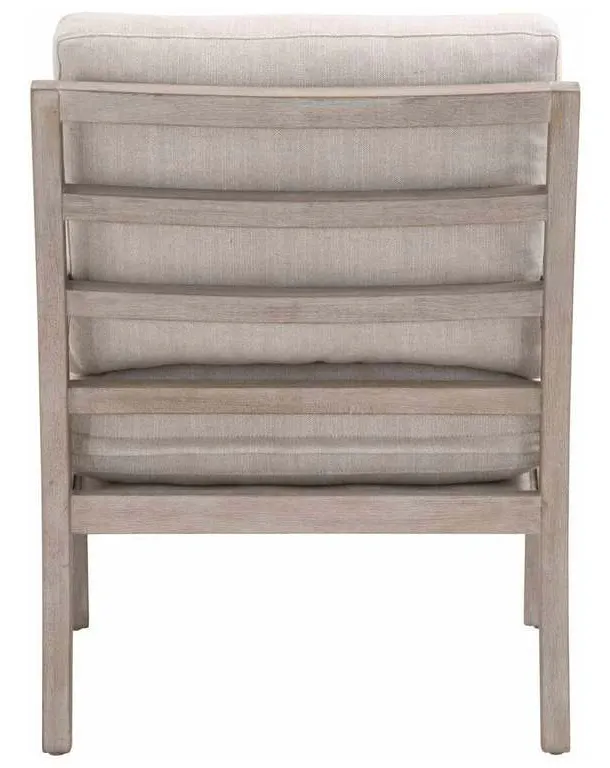 Essentials for Living 6655.BISQ/NGBE Stratton Club Chair in Bisque Natural Gray Beech Essentials for Living 6655.BISQ/NGBE Stratton Club Chair in Bisque Natural Gray Beech