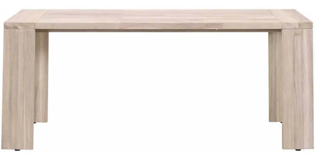 Essentials for Living 6830.GT Sur Outdoor Dining Table in Gray Teak Essentials for Living 6830.GT Sur Outdoor Dining Table in Gray Teak