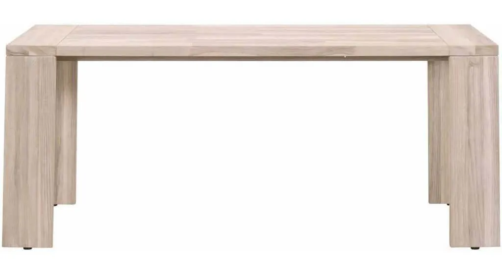 Essentials for Living 6830.GT Sur Outdoor Dining Table in Gray Teak Essentials for Living 6830.GT Sur Outdoor Dining Table in Gray Teak