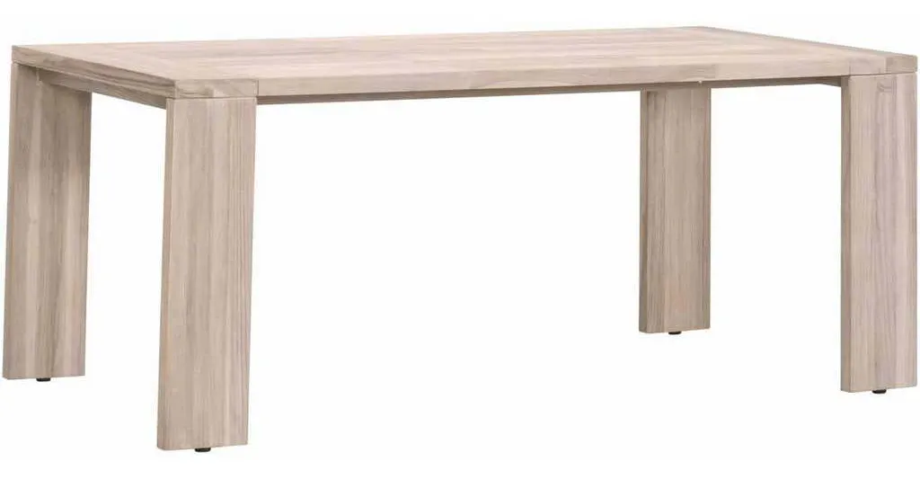 Essentials for Living 6830.GT Sur Outdoor Dining Table in Gray Teak Essentials for Living 6830.GT Sur Outdoor Dining Table in Gray Teak
