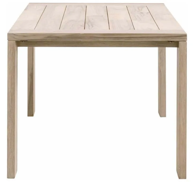 Essentials for Living 6830.GT Sur Outdoor Dining Table in Gray Teak Essentials for Living 6830.GT Sur Outdoor Dining Table in Gray Teak