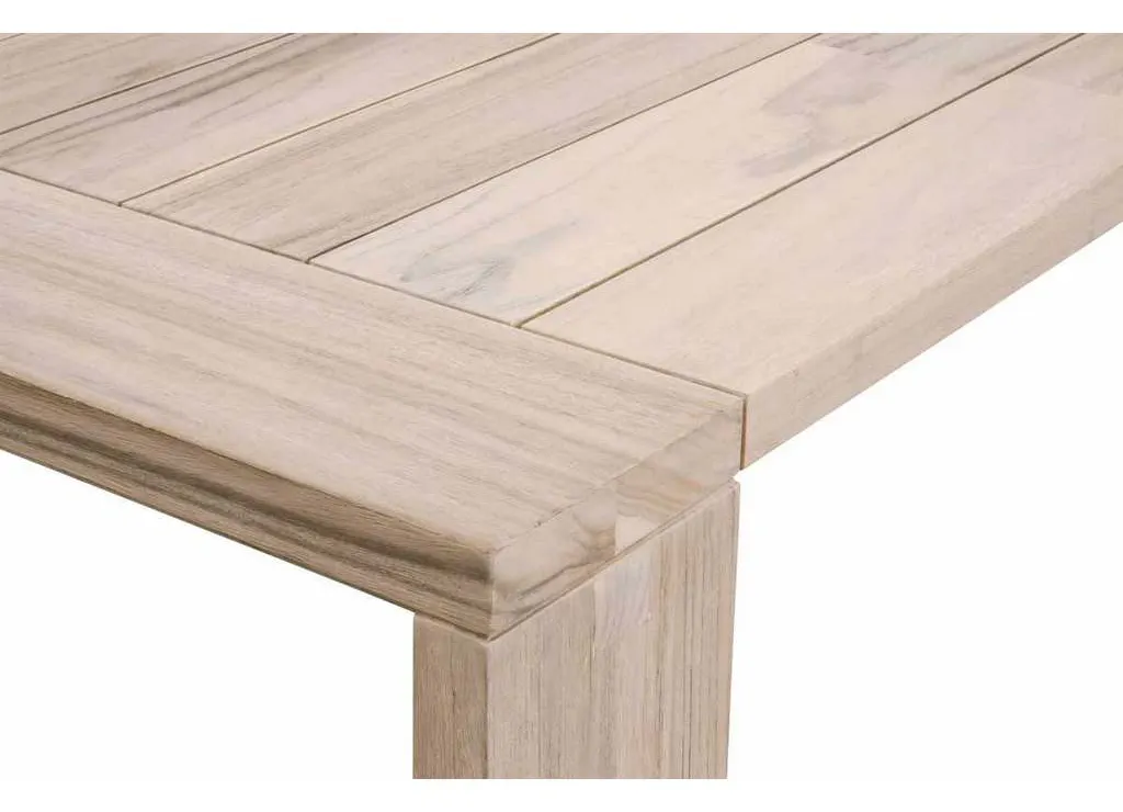 Essentials for Living 6830.GT Sur Outdoor Dining Table in Gray Teak Essentials for Living 6830.GT Sur Outdoor Dining Table in Gray Teak