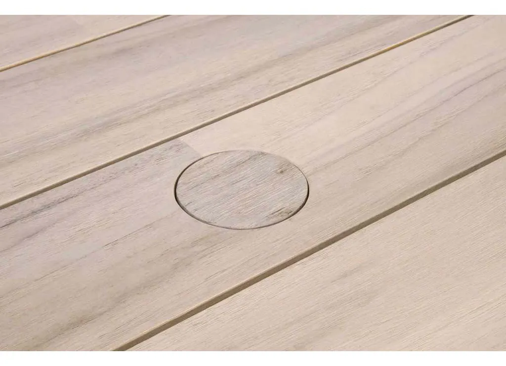 Essentials for Living 6830.GT Sur Outdoor Dining Table in Gray Teak Essentials for Living 6830.GT Sur Outdoor Dining Table in Gray Teak