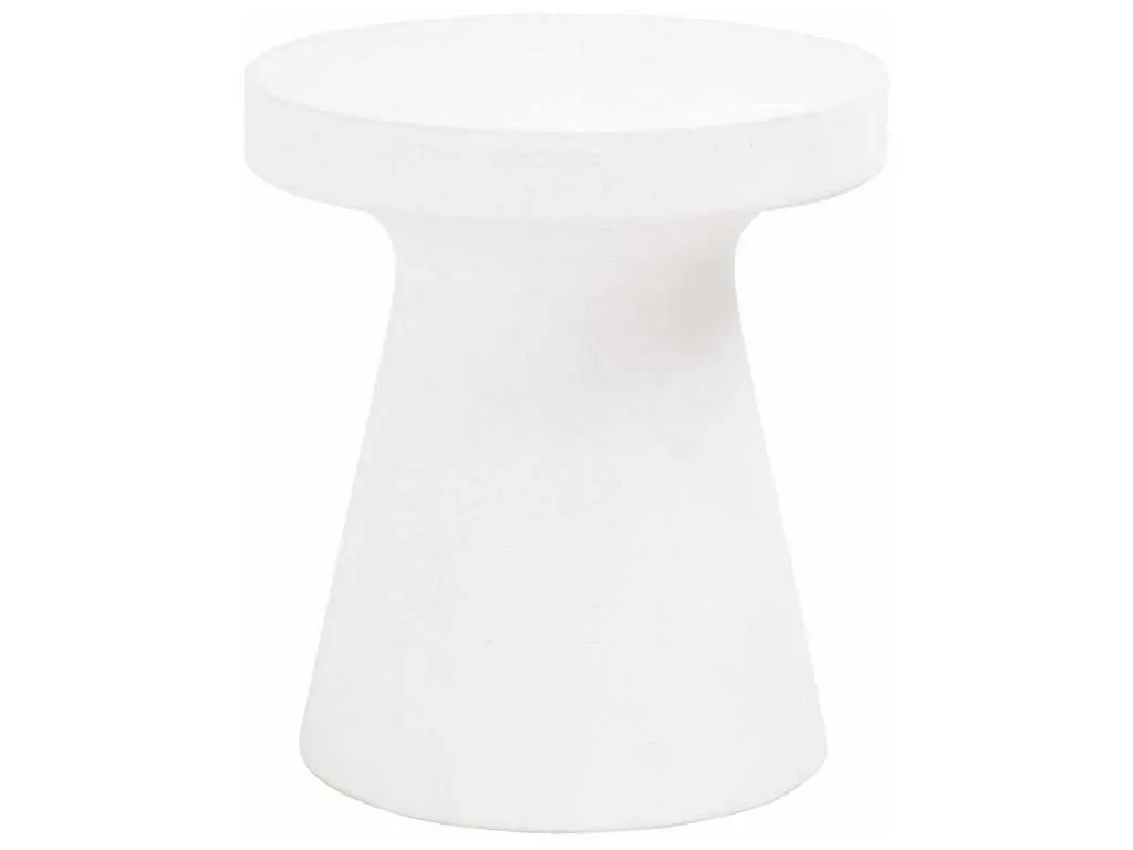 Essentials for Living 4611.IVO  Tack Accent Table in Ivory Concrete