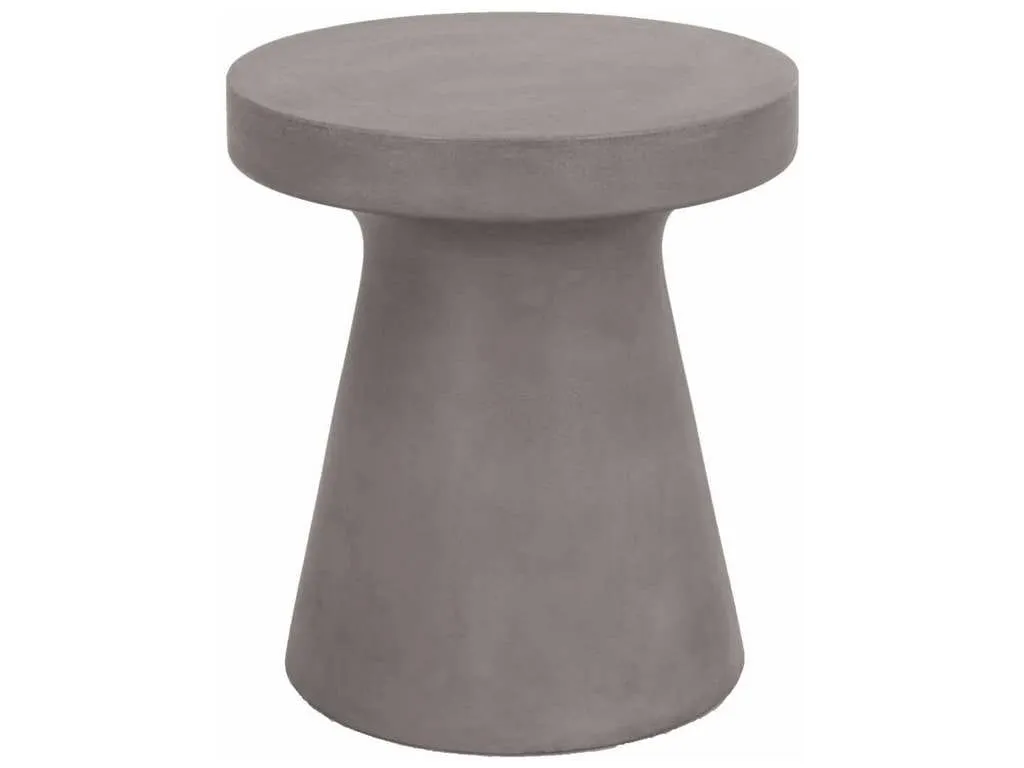 Essentials For Living 4611.SLA-GRY  Tack Accent Table in Slate Gray Concrete