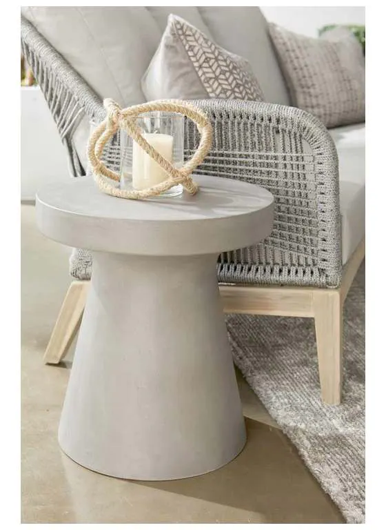 Essentials For Living 4611.SLA-GRY Tack Accent Table in Slate Gray Concrete Essentials For Living 4611.SLA-GRY Tack Accent Table in Slate Gray Concrete
