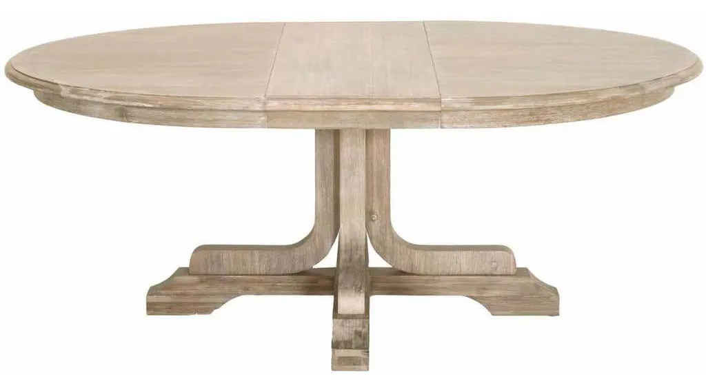 Essentials For Living 6128.NG Torrey 60 inch Round Extension Dining Table in Natural Gray Acacia Essentials For Living 6128.NG Torrey 60 inch Round Extension Dining Table in Natural Gray Acacia