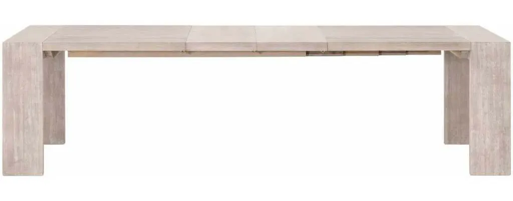 Essentials For Living 6116.NG Tropea Extension Dining Table in Natural Gray Acacia Essentials For Living 6116.NG Tropea Extension Dining Table in Natural Gray Acacia