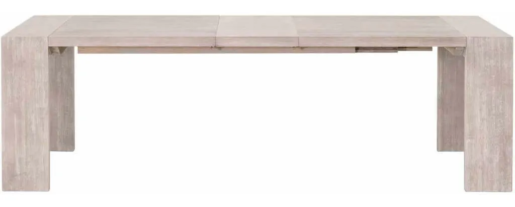 Essentials For Living 6116.NG Tropea Extension Dining Table in Natural Gray Acacia Essentials For Living 6116.NG Tropea Extension Dining Table in Natural Gray Acacia