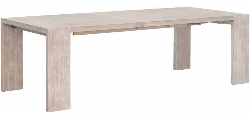 Essentials For Living 6116.NG Tropea Extension Dining Table in Natural Gray Acacia Essentials For Living 6116.NG Tropea Extension Dining Table in Natural Gray Acacia