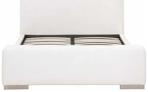 Essentials for Living 7129-1.BOU-SNO/NG Warren Queen Bed in Performance Boucle Snow Natural Gray Oak Essentials for Living 7129-1.BOU-SNO/NG Warren Queen Bed in Performance Boucle Snow Natural Gray Oak