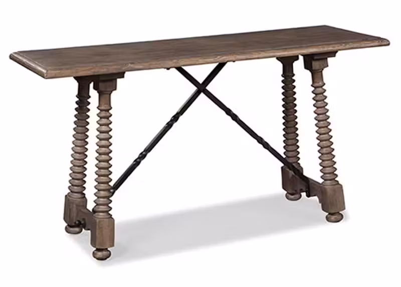 Fairfield 8106-96 Hall Console Table Fairfield 8106-96 Hall Console Table