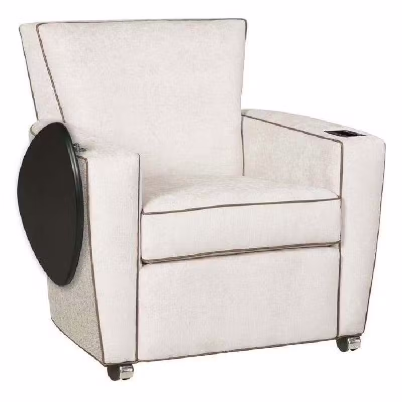 Fairfield S-7454-T2 Payton Lounge Chair with Casters Tablet UV C Fairfield S-7454-T2 Payton Lounge Chair with Casters Tablet UV C