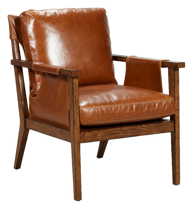 Fairfield F452-01 Leather Reserve Isaac Occasional Sling Chair Fairfield F452-01 Leather Reserve Isaac Occasional Sling Chair