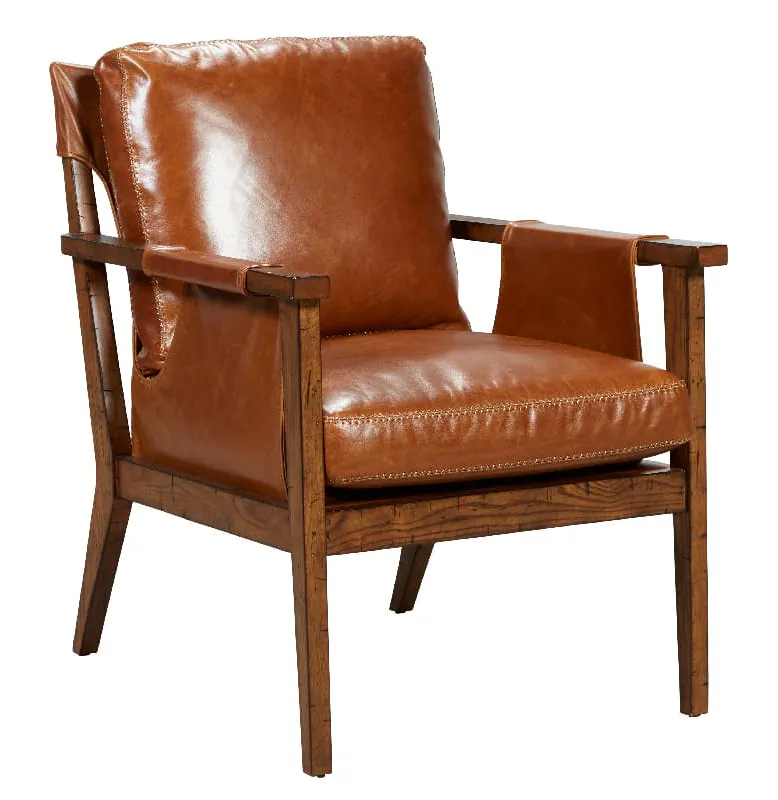 Fairfield F452-01 Leather Reserve Isaac Occasional Sling Chair Fairfield F452-01 Leather Reserve Isaac Occasional Sling Chair