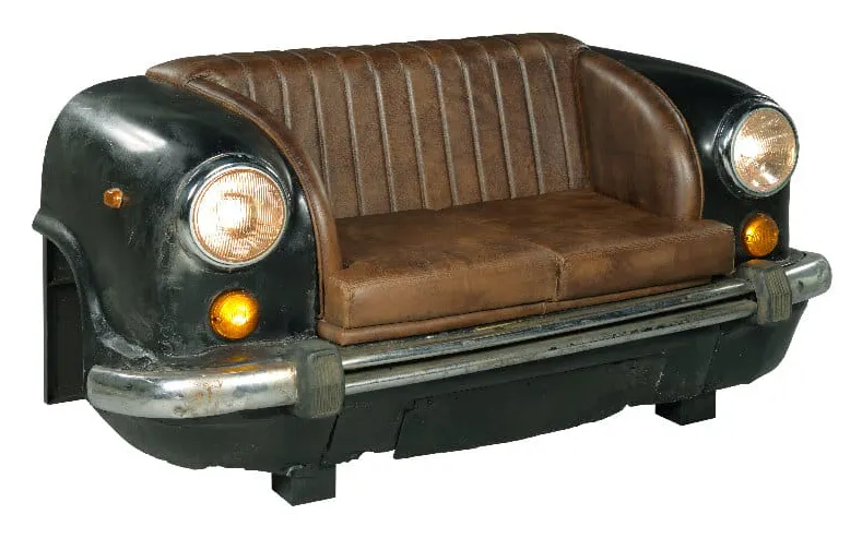 Fairfield CAR1-40 Repurposed Car Settee Fairfield CAR1-40 Repurposed Car Settee