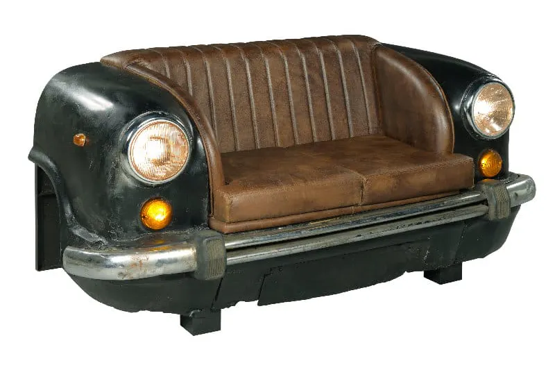 Fairfield CAR1-40 Repurposed Car Settee Fairfield CAR1-40 Repurposed Car Settee