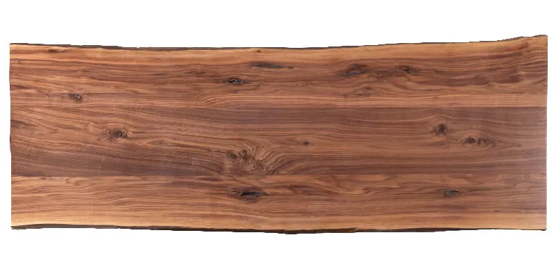 Fairfield CW09-DT Live Edge Crotch Walnut 109 inch Dining Table Top Fairfield CW09-DT Live Edge Crotch Walnut 109 inch Dining Table Top