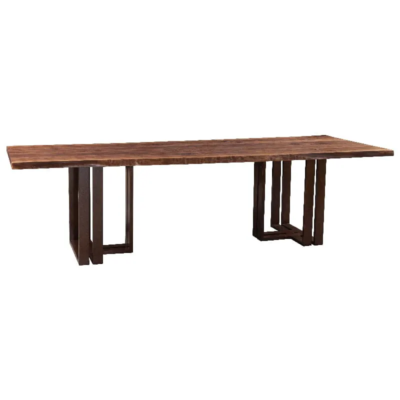 Fairfield LEDT-DT Live Edge Double T Pedestal Base