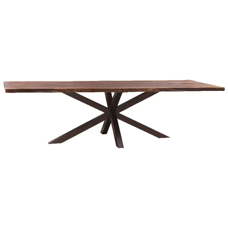 Fairfield LEDX-DT Live Edge Double X Dining Base