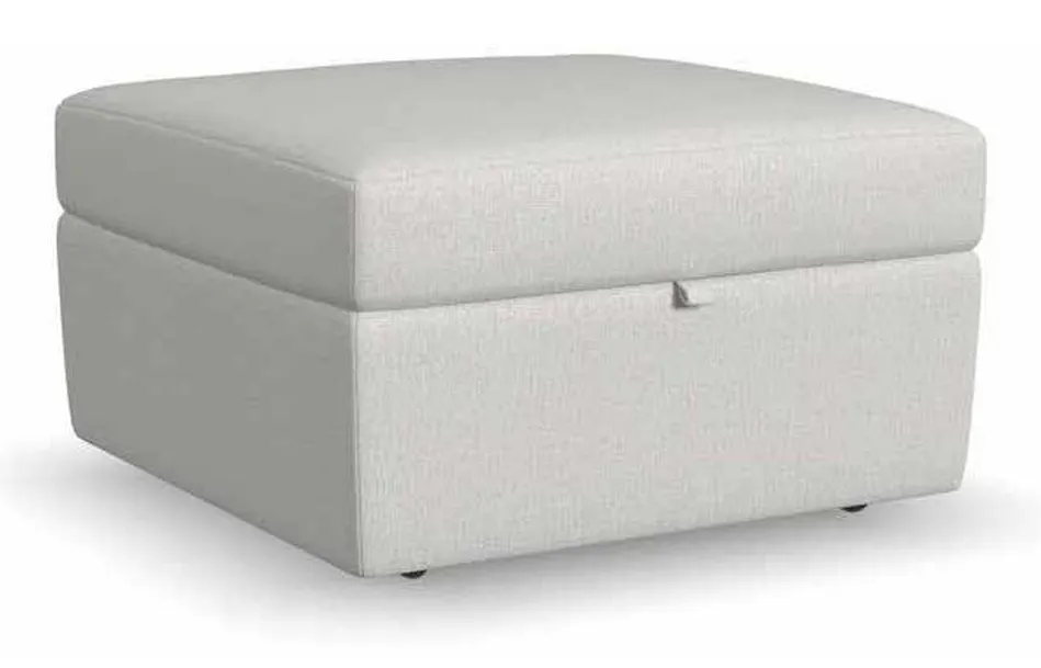 Flexsteel 9022092S31301 Flex Ottoman with Storage Frost Flexsteel 9022092S31301 Flex Ottoman with Storage Frost