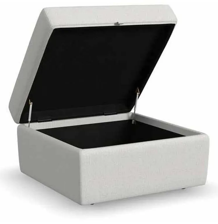 Flexsteel 9022092S31301 Flex Ottoman with Storage Frost Flexsteel 9022092S31301 Flex Ottoman with Storage Frost