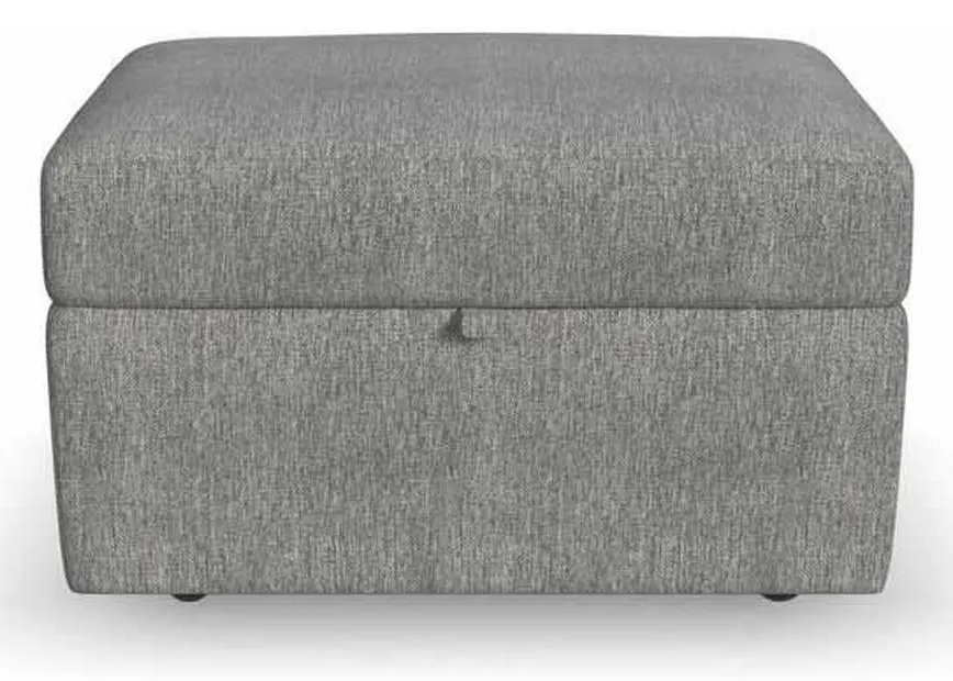 Flexsteel 9022092S31302 Flex Ottoman with Storage Pebble Flexsteel 9022092S31302 Flex Ottoman with Storage Pebble