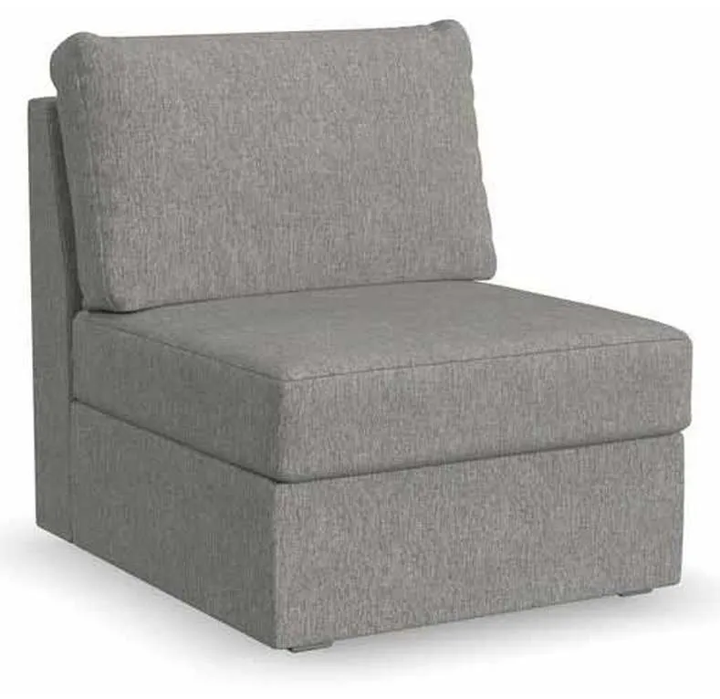 Flexsteel 90221931302 Flex Armless Chair Pebble Flexsteel 90221931302 Flex Armless Chair Pebble