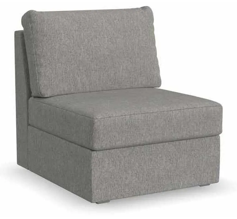 Flexsteel 90221931302 Flex Armless Chair Pebble Flexsteel 90221931302 Flex Armless Chair Pebble