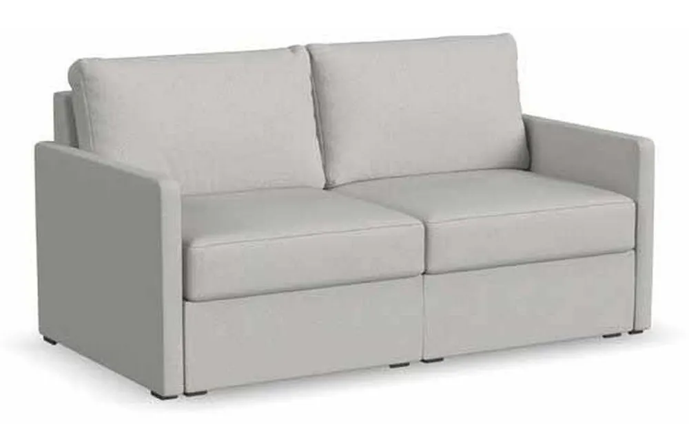 Flexsteel 902220N31301 Flex Loveseat with Narrow Arm Frost Flexsteel 902220N31301 Flex Loveseat with Narrow Arm Frost