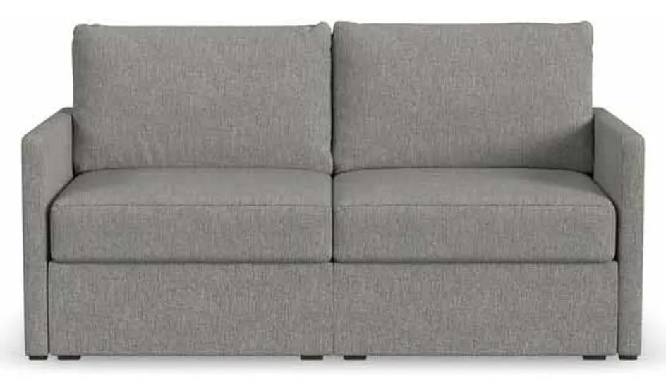 Flexsteel 902220N31302 Flex Loveseat with Narrow Arm Pebble Flexsteel 902220N31302 Flex Loveseat with Narrow Arm Pebble