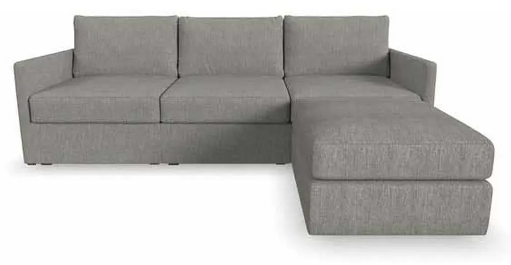Flexsteel 902231N931302 Flex Sofa with Narrow Arm and Ottoman Flexsteel 902231N931302 Flex Sofa with Narrow Arm and Ottoman
