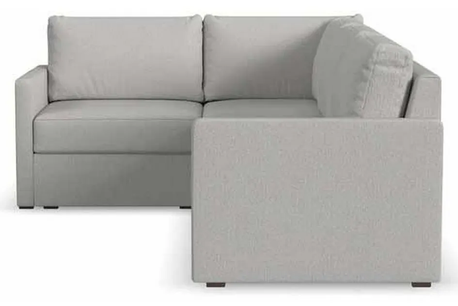 Flexsteel 90224NSEC31301 Flex 4 Seat Sectional with Narrow Arm Frost Flexsteel 90224NSEC31301 Flex 4 Seat Sectional with Narrow Arm Frost