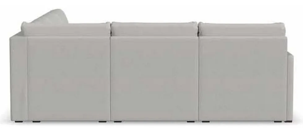 Flexsteel 90225NSEC31301 Flex 5 Seat Sectional with Narrow Arm Frost Flexsteel 90225NSEC31301 Flex 5 Seat Sectional with Narrow Arm Frost