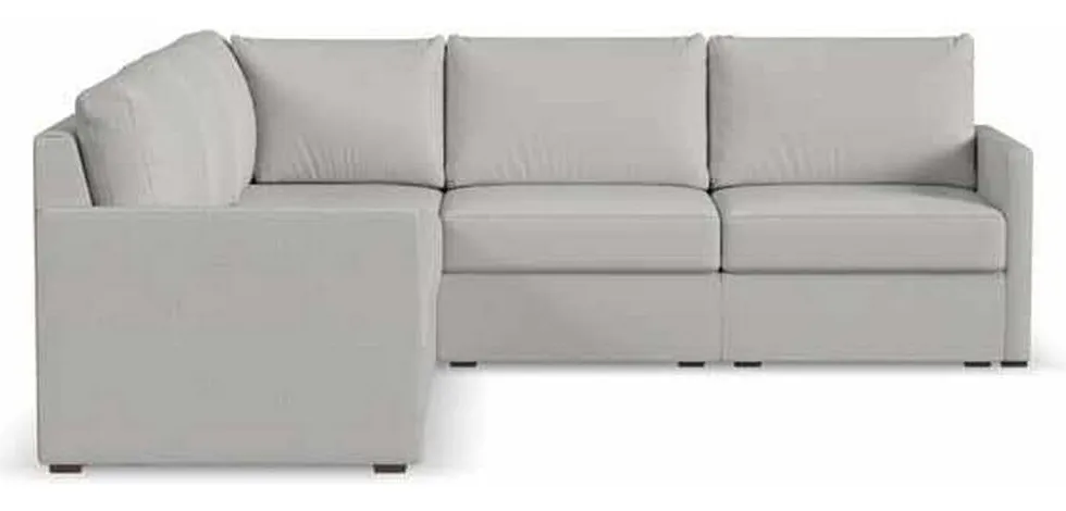 Flexsteel 90225NSEC31301 Flex 5 Seat Sectional with Narrow Arm Frost Flexsteel 90225NSEC31301 Flex 5 Seat Sectional with Narrow Arm Frost