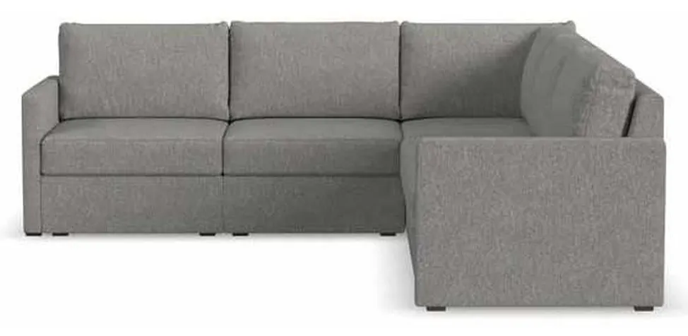 Flexsteel 90225NSEC31302 Flex 5 Seat Sectional with Narrow Arm Pebble Flexsteel 90225NSEC31302 Flex 5 Seat Sectional with Narrow Arm Pebble