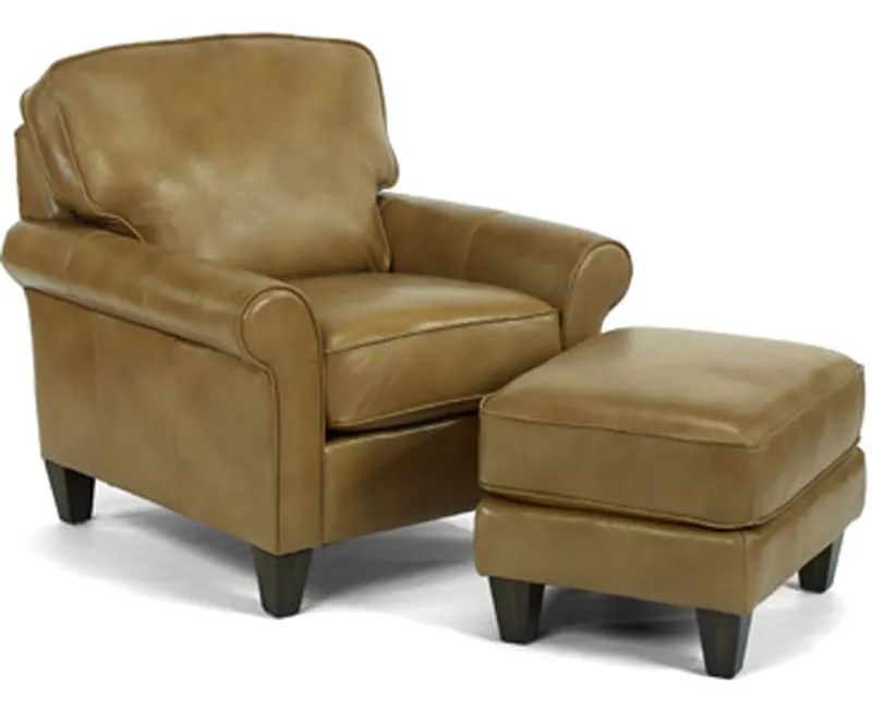 Flexsteel 3979-10-08 Westside Chair and Ottoman Flexsteel 3979-10-08 Westside Chair and Ottoman