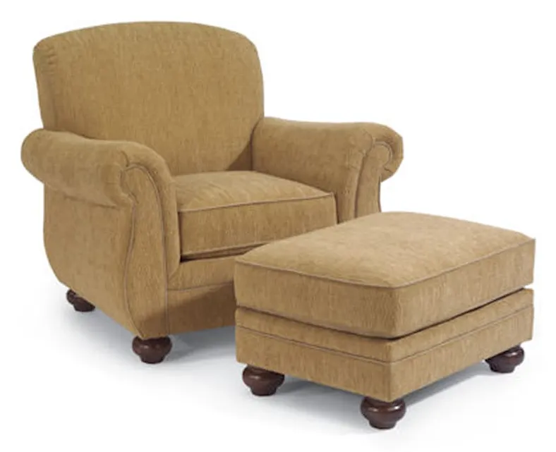 Flexsteel 5997-10-08 Winston Chair and Ottoman Flexsteel 5997-10-08 Winston Chair and Ottoman