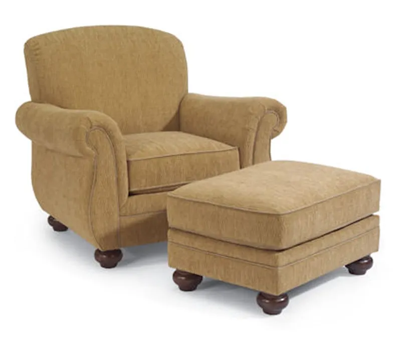 Flexsteel 5997-10-08 Winston Chair and Ottoman Flexsteel 5997-10-08 Winston Chair and Ottoman