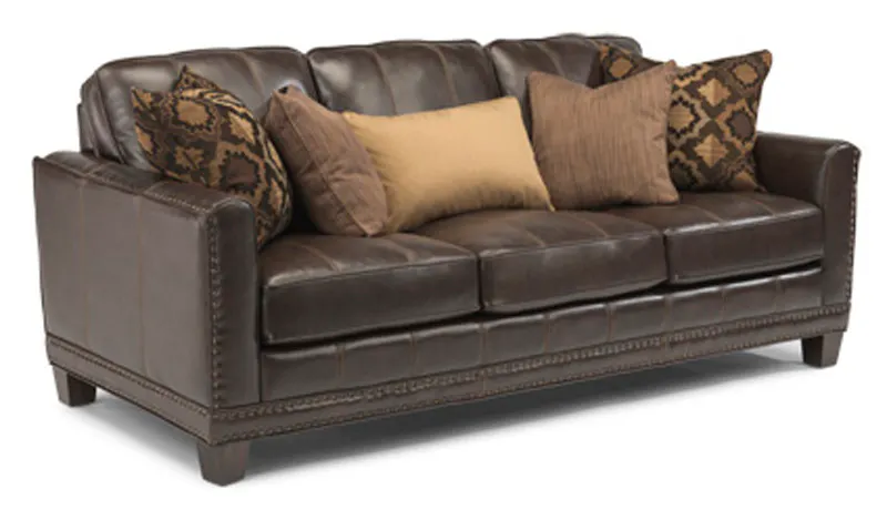 Flexsteel 1373-31 Port Royal Leather Sofa Flexsteel 1373-31 Port Royal Leather Sofa