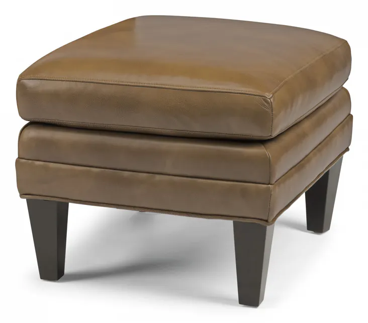 Flexsteel 1104-08 Ashcroft Leather Ottoman Flexsteel 1104-08 Ashcroft Leather Ottoman