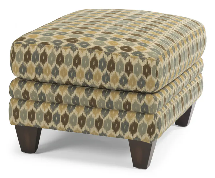 Flexsteel 1577-08 Windows Fabric Ottoman Flexsteel 1577-08 Windows Fabric Ottoman