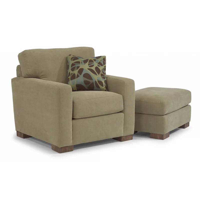 Flexsteel 7399-08 Bryant Fabric Ottoman