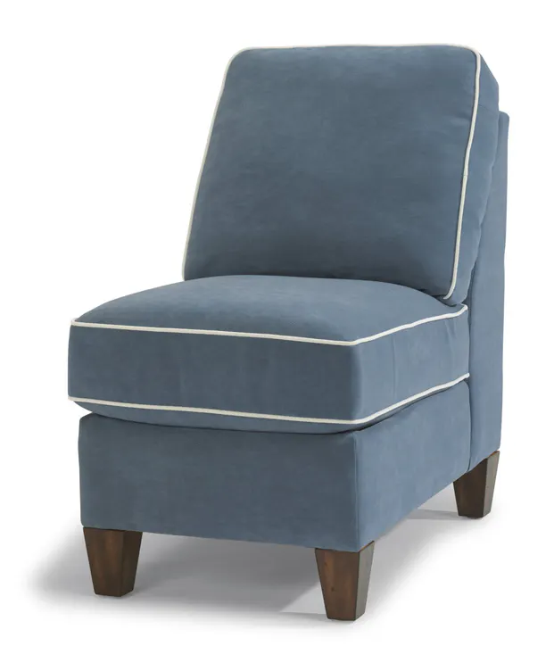 Flexsteel 3979-19 Westside Leather Armless Chair Flexsteel 3979-19 Westside Leather Armless Chair