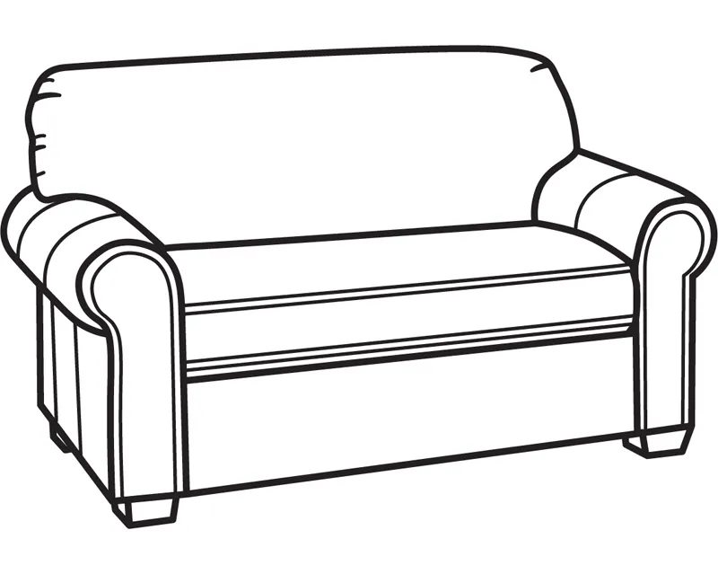 Flexsteel 3535-41 Thornton Leather Twin Sleeper Flexsteel 3535-41 Thornton Leather Twin Sleeper