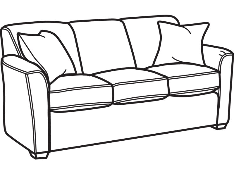 Flexsteel 5936-43 Lakewood Fabric Full Sleeper Flexsteel 5936-43 Lakewood Fabric Full Sleeper