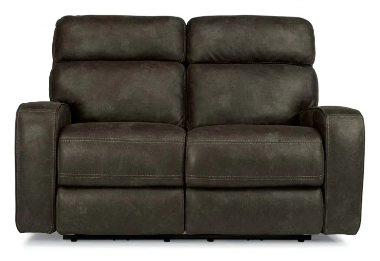 Flexsteel 1326-60PH Tomkins Fabric Power Reclining Loveseat with Power Headrests Flexsteel 1326-60PH Tomkins Fabric Power Reclining Loveseat with Power Headrests