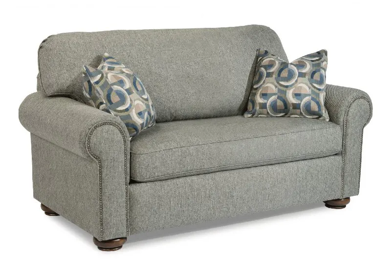 Flexsteel 5536-41 Preston Fabric Twin Sleeper with Nailhead Trim Flexsteel 5536-41 Preston Fabric Twin Sleeper with Nailhead Trim