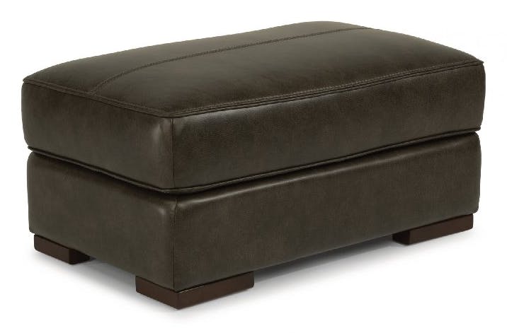 Flexsteel 1113-091 Jade Leather Rectangular Cocktail Ottoman Flexsteel 1113-091 Jade Leather Rectangular Cocktail Ottoman