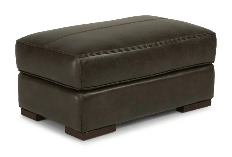 Flexsteel 1113-091 Jade Leather Rectangular Cocktail Ottoman Flexsteel 1113-091 Jade Leather Rectangular Cocktail Ottoman